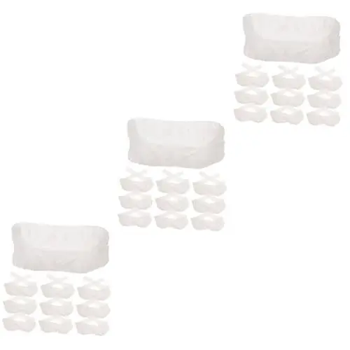Produktbild: minkissy 3 Sätze Bh-unterwäsche Saunazubehör Reise-bhs Für Damen Stretch-bhs Vlies 30 Stück * 3