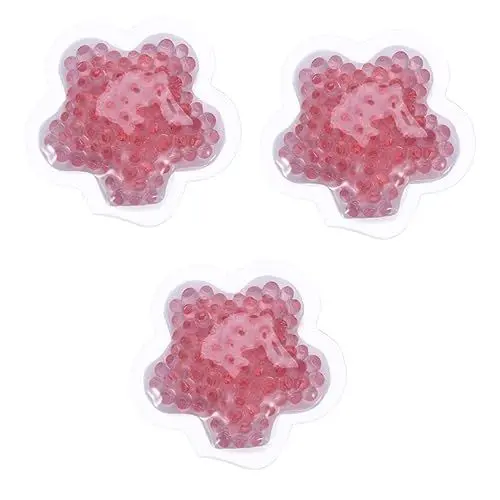 Produktbild: minkissy 3er-packung Heiße Brusttherapie Kalte Brust Körpergel Stilleinlage Rosa