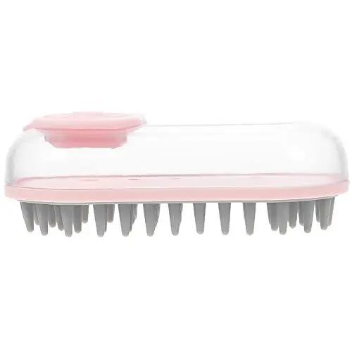 Produktbild: minkissy 3stücke -hundebürste Tragbare Verschleißfeste -badebürste Mit Massagefunktion Für Hunde Und Katzen Duschzubehör