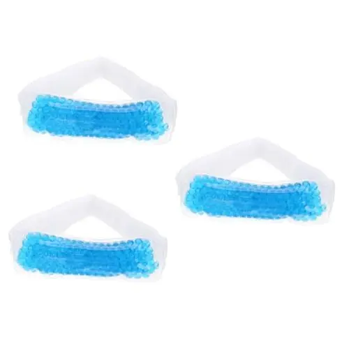 Produktbild: minkissy 3st Kühlendes Auge Augen- - Kalte Augenklappe Kaltes Auge Augenpads Aus Eis Fieberkühlendes Stirnband Eisauge -auge Stirn- -pflaster Kalt Bleiben Kühlendes Eis Kind