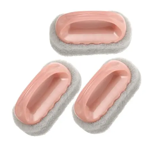 Produktbild: minkissy 3st Reinigungsbürste Topfpfannen-waschbürsten Schwamm-scheuerschwamm Schwamm Für Küchenspüle Bürste Behandeln Küchenbürsten Geschirrreiniger Fugenreinigerbürste Fliesenreiniger Pp