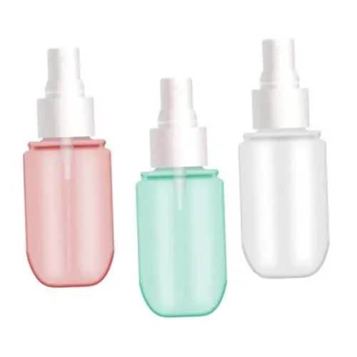 Produktbild: minkissy 3stücke Sprühflaschen Leer Nachfüllbar Für Essenzen Toner Wasser Rosenwasser Wiederverwendbar Umweltfreundlich Tragbar Kompaktes Design Einfach Zu Reinigen Für Reisen Und