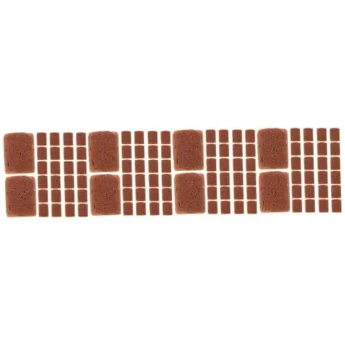 Produktbild: minkissy 400 STK Kindergartenblock Zimmerpflanzen Torf-Matrix-Block Haupt Setzlinge