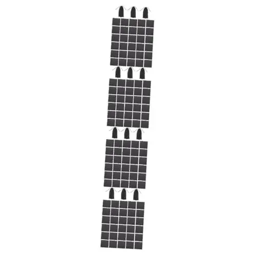 Produktbild: minkissy 4 Sätze Brillenputztuch Fensterputztücher Bildschirmreinigungstuch Brillenputztücher bildschirmreiniger bildschirm reiniger Brillenglasreiniger Brillentücher superfeine Faser Black