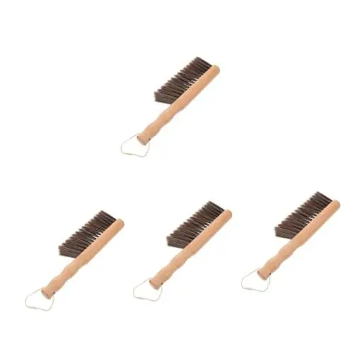 Produktbild: minkissy 4 Stück Kamin-reinigungsbürste Grillbürste Staubwedelbürste Staubtuch Reinigen Reinigungsbürste Werkzeug Zubehör Für Kaminbürsten Staubwedel Reinigungsbürste Kaminwerkzeug Holz