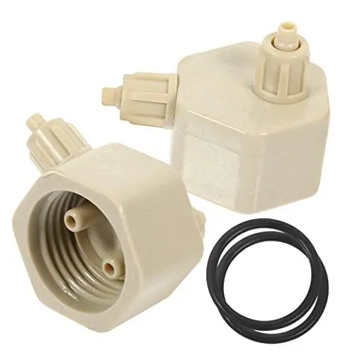 Produktbild: minkissy 4 Stück Schnelldrehverschluss für -Flaschen Pflanzendiffusor praktischer -Diffusor Luftverteiler zubehör bequemer -Reaktor Aquarium flaschenverschluss
