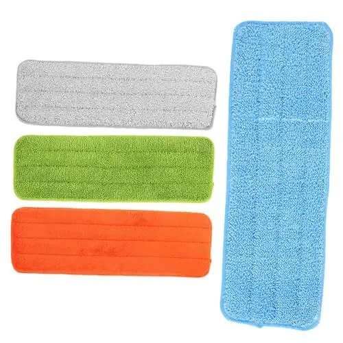 Produktbild: minkissy Ersatz-mopp-pads Aus Fasertuch Für Mopp 4-teiliges Set Für Harte Reinigung