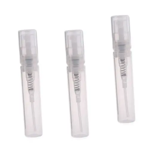 Produktbild: minkissy 50 Stück Sprühflaschen Sprühnebel Flasche Parfüm-Sprühflasche für Reisen klare Mundspülung Küche nachfüllbare Sprühflasche Make-up-Sprühflasche bilden kleine Sprühflasche