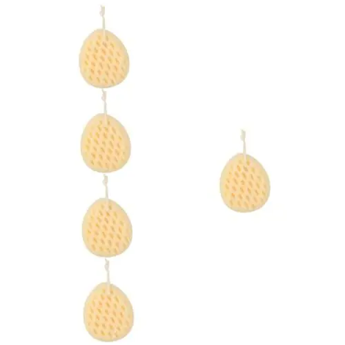 Produktbild: minkissy 5St Badekugel Schwamm Duschpeeling Körperwäsche Scrubber Luffa werkzeug Schwämme Duschreiniger Hautreinigungswäscher ein Bad nehmen Badebürste Reisegröße Badeblume Mädchen Dacron