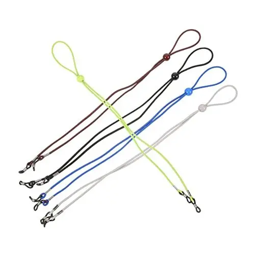 Produktbild: minkissy 5St Brillenband blaue Brille für Brillen Brillen-Sling-Kette Halsband Sportsonnenbrillen Halskette brillenbänder brillen band brillenbändel Brillenhalter Sportbrillenseil Gummiband