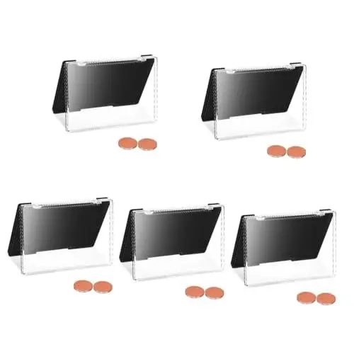 Produktbild: minkissy 5St Leere Lidschatten-Aufbewahrungsbox aufbewahrung für make-up kosmetik-aufbewahrung kunststoffpaletten Makeup-Box Make-up-Paletten magnetische Palette Lidschattenhalter Plastik