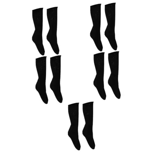 Produktbild: minkissy 5 Paare Diabetische Baumwoll socken Zubehör für Diabetiker Socken für diabetiker herren Socken für Baumwollsocken bei sockenschuhe Socken exklusiv für