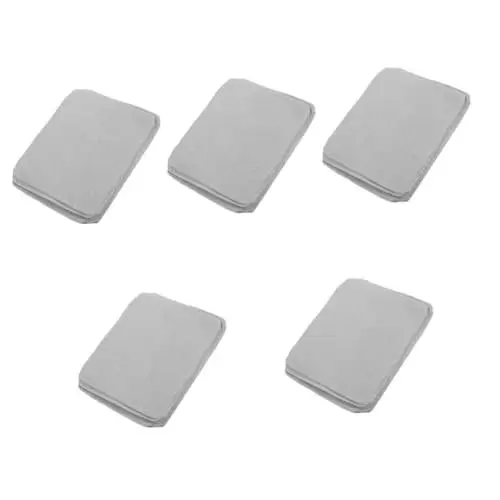 Produktbild: minkissy 5 Sätze Brillenputztuch Bildschirmreinigungstuch Bildschirmreinigungstücher Wildleder Reinigungstuch Linsenreinigungstuch Tuch Für Brillen Hygienetücher Wildleder- 20 Stück * 5
