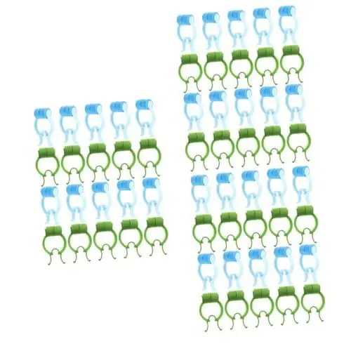 Produktbild: minkissy 60 Stk Clip zur Nasenkorrektur Nasenfixierung Nasenpflege Nasenreinigung Clips zur Nasenkorrektur Atem-Nasenklammer bequemer Nasenstöpsel Nasenbluten-Stopp-Clips für zu Hause sehen