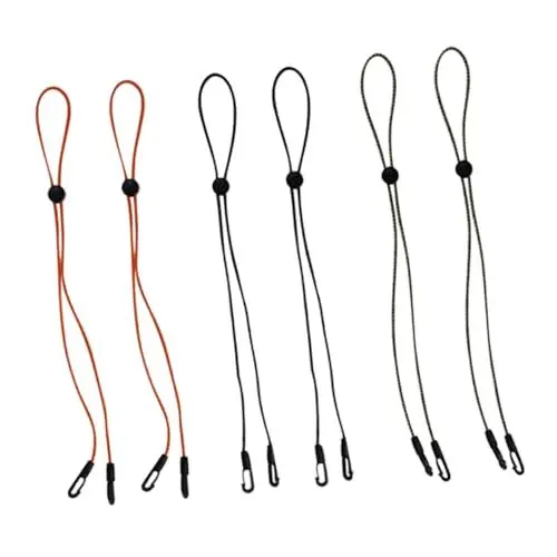 Produktbild: minkissy 6St Anti-Ohrmasken-Seil maskenclip mask clip Maskenhalter masken zubehör mask strap schnapsgläser Seil zum Aufhängen der Maske Verlängerungsseil für Gesichtsmaske Maskenbänder pom