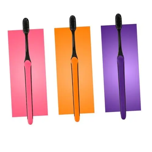 Produktbild: minkissy 6St Bambuszahnbürste universelle zahnbürste Essenzflasche Plattensaugnapf Pappus-Zahnbürste Zahnbürste mit weichen Borsten mundhygiene travel toothbrush Antibakterielle Zahnbürste