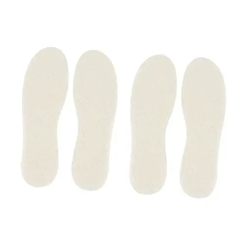 Produktbild: minkissy 6 Paare Schuheinlagen wintereinlegsohlen schuhteppich suprasole schuhunterlage insole warme Einlegesohlen Erhöhung der Einlegesohlen Gel-Einlegesohlen winter einlegesohlen Black