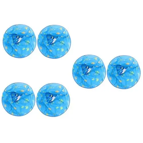 Produktbild: minkissy 6 Stk Haarschneidetuch Kinderumhang Haarschneidekleid Umhänge easy putz Kinder Friseurumhang Kinderhaarschnitt Umhang Auslaufsicher Haarpflegeprodukt Mantel Barbier
