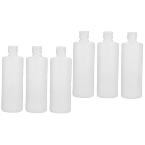 Produktbild: minkissy 6 Stk Reiseflasche Flüssigseife Reisen Weiß Pack Schlauch Sport