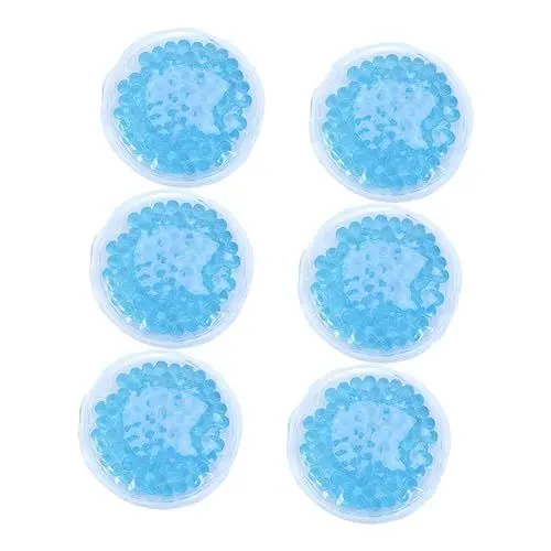 Produktbild: minkissy Flexible Heiß-kalt-kompresse Eisbeutel 6er-pack Therapiekissen Pad Für Den Magen