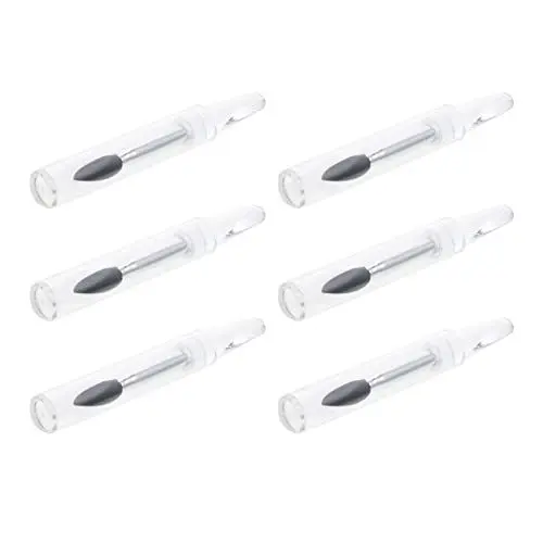Produktbild: minkissy 6 Stücke Lippenbürste Werkzeuge Lippenpeelingbürste Silikon Lippenpeeling Scheuerbürste Lippenstiftbürsten für Frauen Werkzeug für Glattere Haut Und Lippenpeeling Behandlung