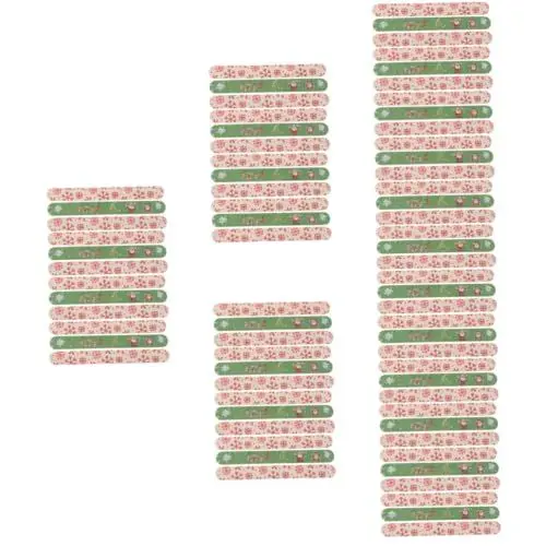 Produktbild: minkissy 72 Stk Weihnachtsnagelfeile Elch-maniküre-datei Babyanzüge Nagelfeilenbrett Mit Körnung 100/180 Zehennagelfeile Mini-nagel Nagelkunst-maniküre-werkzeuge Natürlich Pediküre Datei