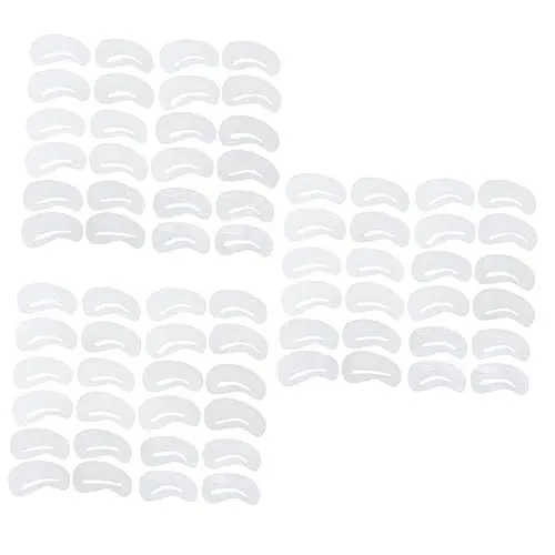 Produktbild: minkissy 72 Stück 6 Sätze Schablonen Für Augenbrauenschablonen Schablone Zur Augenbrauenpflege Werkzeug Augenbrauen-make-up-vorlagen Augenbrauen Formen Augenbrauenform Aufkleber Weiß