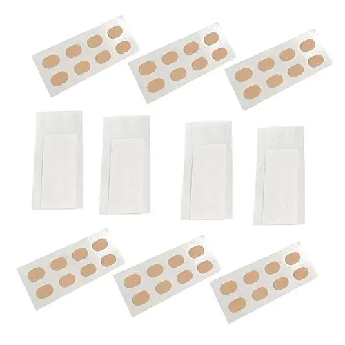 Produktbild: minkissy 80 Stücke Brillen Nasenpads Komfortable Eva Nasenpads für Brillen Universal für Brillen