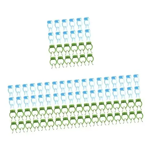 Produktbild: minkissy 96 Stk Clip zur Nasenkorrektur Nasenklammern stoppen Nasenbluten Nasenbluten-Clip Nasenstopper-Clips Nasenklammer für Kinder Nasenzubehör Nasenstopp-Clips Epistaxis-Pflegeclips pom