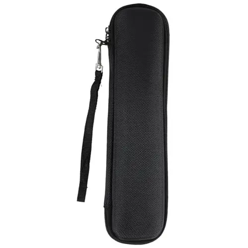 Produktbild: minkissy Aufbewahrungstasche für Haarglätter Lockenstab Tasche Haarstyling Werkzeug Aufbewahrungstasche Lockenwickler für Haare Tragbarer Haarglätter Etui für Lockenstab Kulturbeutel Eva