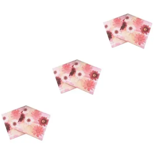 Produktbild: -Servietten, Esszimmer-Dekoration für Tisch, dekorative Papierservietten, Abendessen, Esstischdekoration, Weihnachts-Servietten, Party-Tischdekoration, Druckpapier, 120 Stück