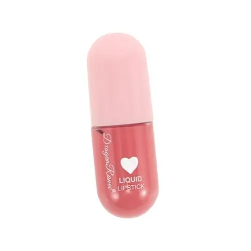 Produktbild: minkissy Flüssiger Lipgloss Für Frauen, Glänzender Lippentönung, Langanhaltender Lipgloss, Einfach Aufzutragender Lippentönung, Feuchtigkeitsspendender Lipgloss, Niedlicher