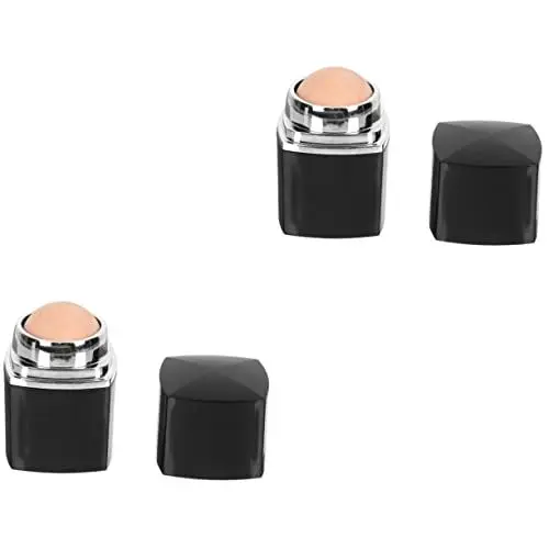 Produktbild: minkissy Gesicht 2 Stück Gesichtsöl Absorbierende Kugel Make-Up-Werkzeuge Gesichtswerkzeug Hautpflegewalze Gesichtsreinigungsölwalze Make-Up-Gadgets Ölabsorbierendes Werkzeug Make-up-Tools