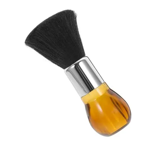 Produktbild: minkissy Friseurbürste Manuelle Rasur Bart Rasierbürste Nackenbürste Friseurzubehör Zum Haareschneiden