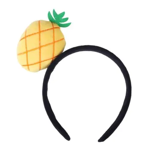 Produktbild: minkissy Haarschmuck Obst Haarreifen Plüsch Haarband Cosplay-kopfschmuck Wassermelone Ananas