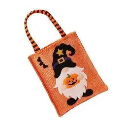 Produktbild: minkissy Halloween Süßigkeitstasche Halloween Süßigkeitshalter Süßigkeitentaschen Für Halloween Party Aufbewahrungstasche Halloween Partyzubehör Einkaufstasche Für Frauen