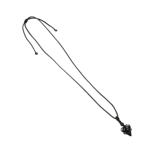 Produktbild: minkissy Heilende Kristallkette Edelsteine Meditationskristalle Retro-dekor Edelsteinschmuck Kettenanhänger Kristalldekor Kristallanhänger Rosensteine Fräulein Halskette Amethyst