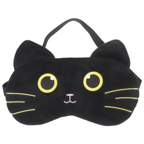 Produktbild: minkissy Schlafmaske Für Jugendliche Süßes Cartoon-design Komfortable Augenabdeckung Für Ungestörten Schlaf Elastischer Riemen Für Reisen Zuhause Und Mehr