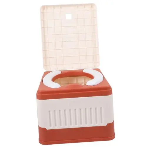 Produktbild: minkissy Notfalltoilette Fürs Auto Faltbar Tragbares Reisetöpfchen Pvc-pp-material Einfach Zu Bedienen für Camping