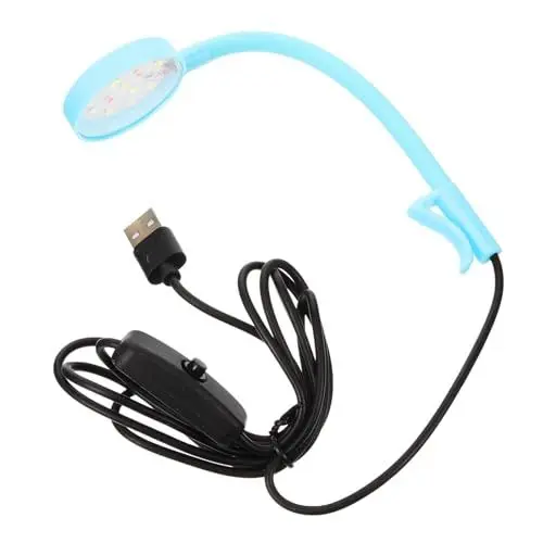 Produktbild: minkissy Kleines Aquarium Licht Aquarium-clip-on-licht Lichter Für Meerwasseraquarien Tauchleuchte Lampe Für Den Anbau Von Wasserpflanzen Led-aquarium Plastik Ipl Kleine Aquariumbeleuchtung