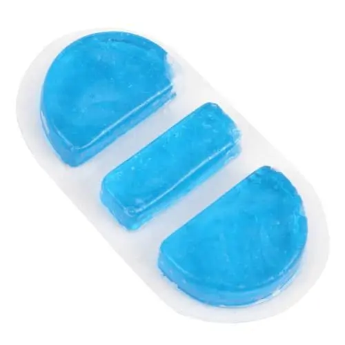 Produktbild: minkissy Nasensteg Pad Kühlendes Nasenpad Nasen Stillkissen Pflegebedarf Kühlender Nasenbeutel Kalte Kompresse Stillkissen Stillzubehör Blaues Pvc
