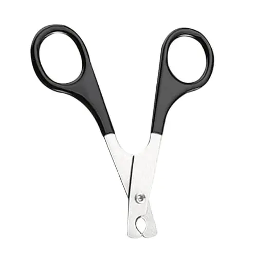 Produktbild: minkissy Tablettenschere Pille schneiden Tablettenschneider-Teiler Tablettenteilschere scherenförmig Tablettenbrecher pillenschneider tabletständer Haushaltsschere Stahlschneider Black