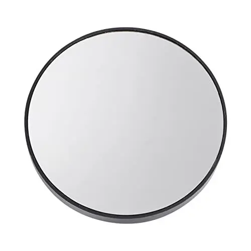 Produktbild: minkissy 3 5 Zoll Kleiner Becherspiegel 15-fache Vergrößerung Für Make-up Zupfen Reisen Wandmontage