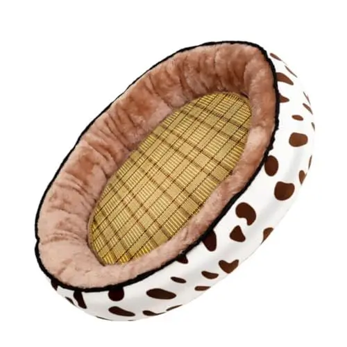 Produktbild: minkissy Komfortables Hundebett Katzenbett Kissen Nest Abnehmbarer Bezug Für S Mattengröße