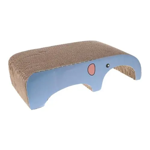 Produktbild: minkissy cat Scratching Post Toy Cat Scratcher Board Scratching Board for Cats Reusable Cat Scratcher pet Supply Adorable Cat Scratching Board Kitten Scratch-Resistant wellpapier
