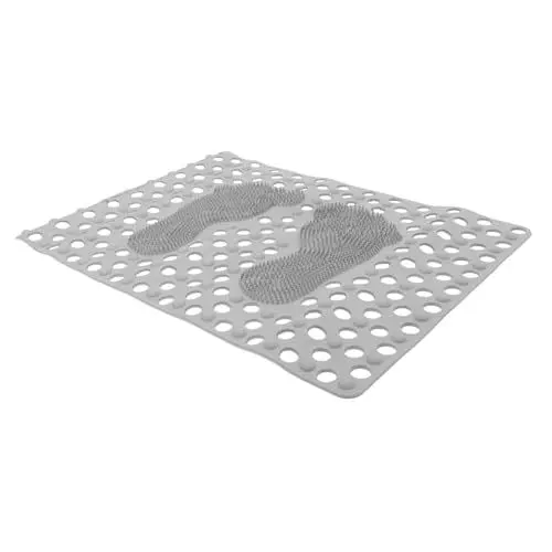 Produktbild: minkissy rutschfeste Bodenmatte für das Badezimmer badewannenmatte duschmatte Badezimmermatte rutschfeste Duschunterlage Badematte Spleißen von Bodenmatten Bodenmatte zum TPE Grey