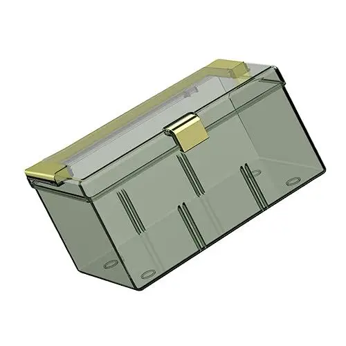 Produktbild: minkissy Medikamentenbox Transparente Medizinbox Notaufbewahrung Kinder Kleinigkeiten Fall Aufbewahrungsdose Storage Boxes Hausapotheke Für Zuhause Aufbewahrungsbehälter Das Haustier Green