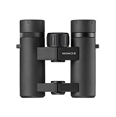Produktbild: MINOX BV 10x25 Fernglas – Hochwertiges, kompaktes Outdoor-Fernglas für alle Anwendungen – Inkl. Trageriemen und Bereitschaftstasche