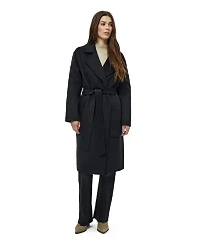 Produktbild: Minus Damen Chantal Mantel Schwarz 38