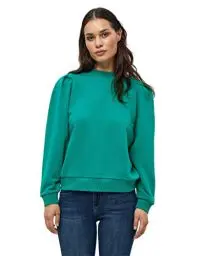 Produktbild: Minus Mika Crew Neck Lange Ärmel Sweat Pullover | Pullover Damen In Grün | Frühling Pulli Damen | Größe M